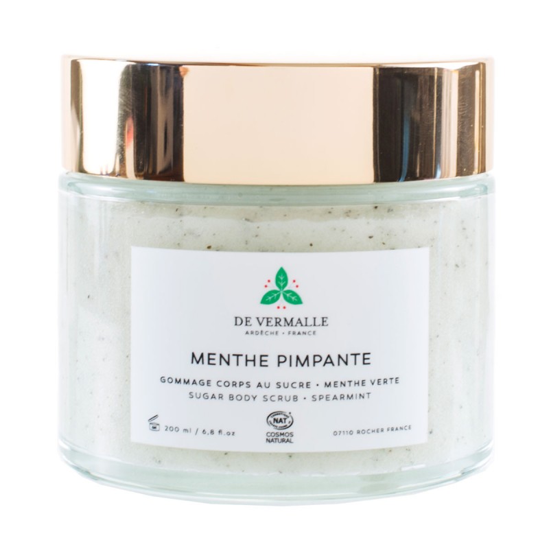 Gommage sucre à la Menthe pour le corps Gommage sucre à la Menthe pour le corps