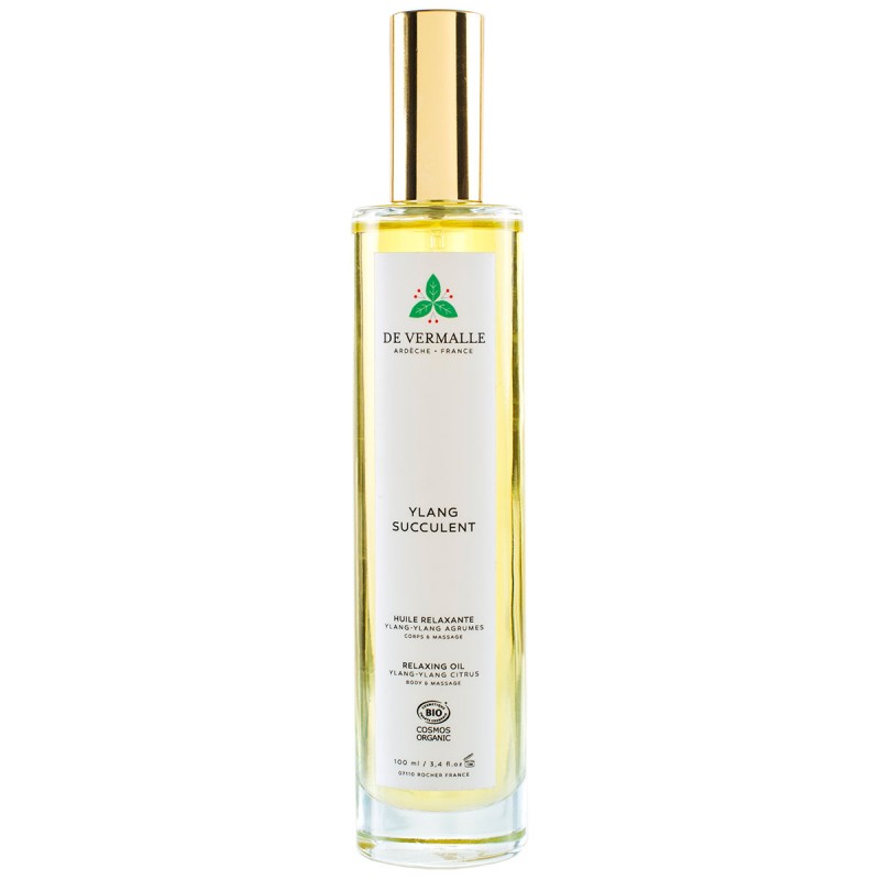 Huile de massage à l'ylang ylang Huile de massage à l'ylang ylang